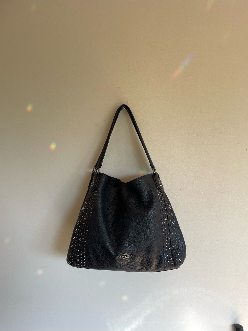 Coach Edie 31 Shoulder Bag with Rivets